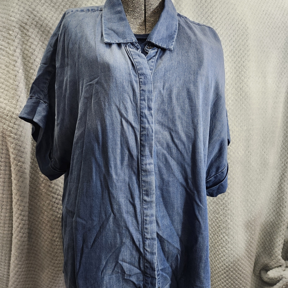 Liverpool Casual Blue Button Down Shirt